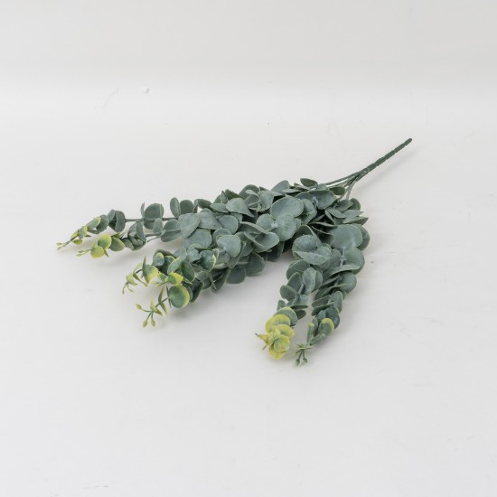 Buchet eucalipt silicon, 7 fire, H 45 cm, B.S.P. / SL660