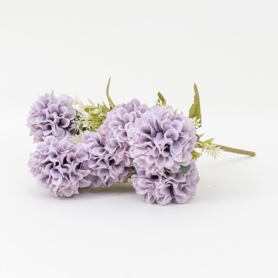 Buchet hortensie artificiala, culoare mov, H 40, B.S.P. / SL667_2