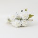 Buchet hortensie artificiala, culoare alb, H 40, B.S.P. / SL667_1