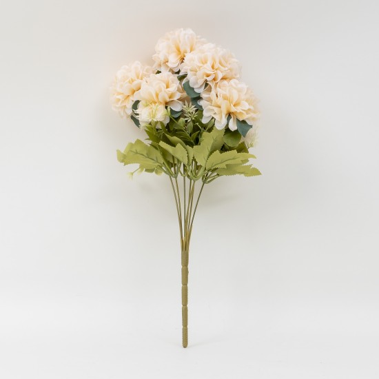 Buchet hortensie artificiala, culoare crem, H 40, B.S.P. / SL667_3