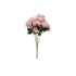 Buchet bujor artificial, 10 fire, culoare roz , h 46 cm, B.S.P. / SL680_Roz