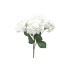Buchet hortensie artificiala, 5 capete, culoare Aalb, h-44 cm, B.S.P. / SL684_Alb