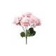 Buchet hortensie artificiala, 5 capete, culoare roz, h-44 cm, B.S.P. / SL684_Roz