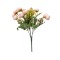 Buchet 13 flori artificiale, culoare roz, B.S.P. / SL685_Roz