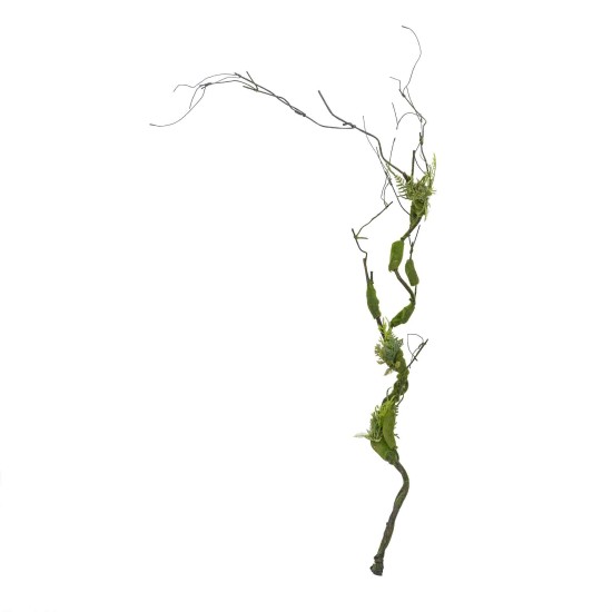 Creanga artificiala cu muschi artificiali, 120 cm, B.S.P. / SL688