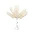 Copac, puf sintetic, culoare crem, H-80cm, B.S.P. / SL692_Crem