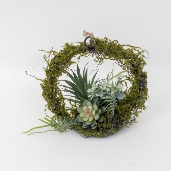 Aranjament plante artificiale, 25X13X24 cm, B.S.P. / SL695-1