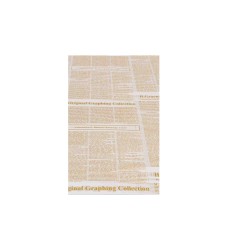 Folie celofan, 20/set, model ziar, culoare crem, 57x57 cm, B.S.P. / SL735_6