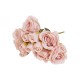 Buchet 12 trandafri artificiali, culoare roz deschis, H 35 cm, B.S.P. / SL737_4
