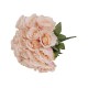 Buchet 18 trandafiri artificiali, culoare somon, H 35 cm , B.S.P. / SL753_3