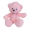 Ursulet din plus, culoare roz, H 24 cm, B.S.P. / SL754_4