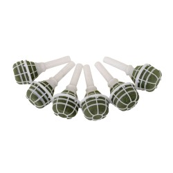 Microfon din burete umed pentru flori, 6/set, 8X18 cm, B.S.P. / SL706_1