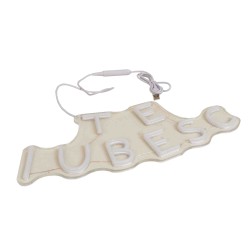 Decoratiune luminoasa, model Te iubesc, 40x16 cm, B.S.P. / SL798