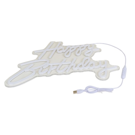 Decoratiune luminoasa, model Happy Birthday, 45 cm, B.S.P. / SL800