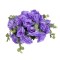 Aranjament floral,trandafir + eucalipt, culoare mov Ø 35 cm, B.S.P. / SL821