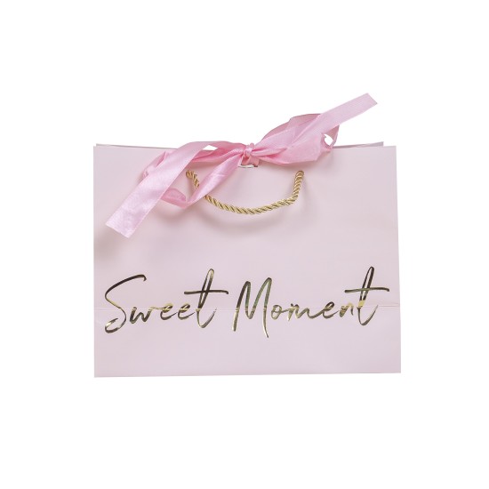 Set 12 pungi de cadou, culoare roz, 23x17x10 cm, B.S.P. / SL911_5
