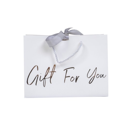 Set 12 pungi de cadou, culoare alb, 23x17x10 cm, B.S.P. / SL911_4