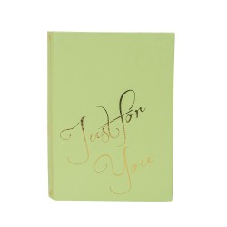 Set 2 cutii cu forma de carte, culoare verde, B.S.P. / SL940_1