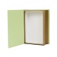 Set 2 cutii cu forma de carte, culoare verde, B.S.P. / SL940_1