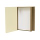 Set 2 cutii cu forma de carte, culoare crem, B.S.P. / SL940_3