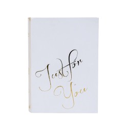 Set 2 cutii cu forma de carte, culoare alb, B.S.P. / SL940_2