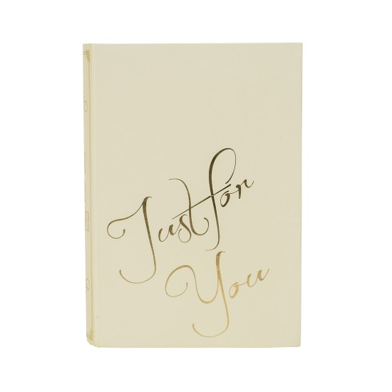 Set 2 cutii cu forma de carte, culoare crem, B.S.P. / SL940_3