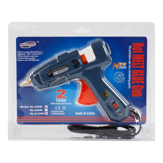 Pistol de lipit cu silicon cald, mic, 60-100 W, B.S.P. / ZLN 2462