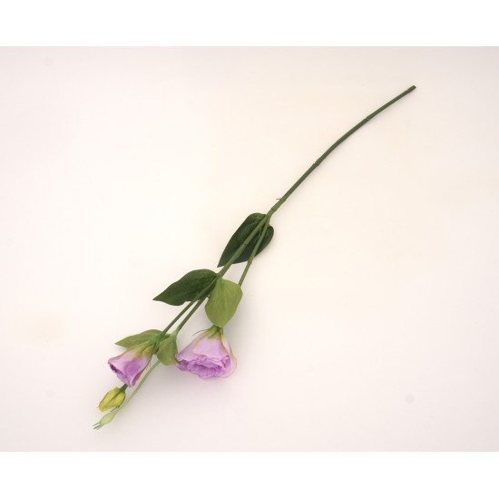 Fir Lisianthus artificial, culoare mov, H 65 cm, B.S.P. / AN 036-2