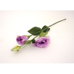 Fir Lisianthus artificial, culoare mov, H 65 cm, B.S.P. / AN 036-2