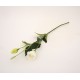 Fir Lisianthus artificial, culoare alb, H 65 cm, B.S.P. / AN 036-1