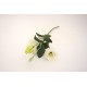Fir Lisianthus artificial, culoare alb, H 65 cm, B.S.P. / AN 036-1