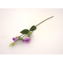 Fir Lisianthus artificial, culoare mov, H 65 cm, B.S.P. / AN 036-2