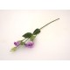 Fir Lisianthus artificial, culoare mov, H 65 cm, B.S.P. / AN 036-2