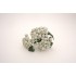 Buchet bobite, culoare alb, H 30 cm, B.S.P. / AN039-1