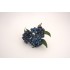 Buchet bobite, culoare albastru, H 30 cm, B.S.P. / AN039-2