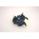 Buchet bobite, culoare albastru, H 30 cm, B.S.P. / AN039-2