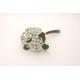 Buchet bobite, culoare alb, H 30 cm, B.S.P. / AN039-1