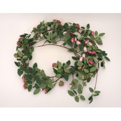 Ghirlanda cu flori artificiala, L 175 cm, B.S.P. / AN066