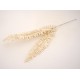 Fir feriga artificiala, culoare alb, H 70 cm, B.S.P. / AN076