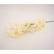 Fir floare artificiala, culoare crem, H 100 cm, B.S.P. / AN098-1