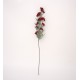 Fir floare artificial, culoare rosu, H 90 cm, B.S.P. / AN099-4