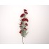 Fir floare artificial, culoare rosu, H 90 cm, B.S.P. / AN099-4