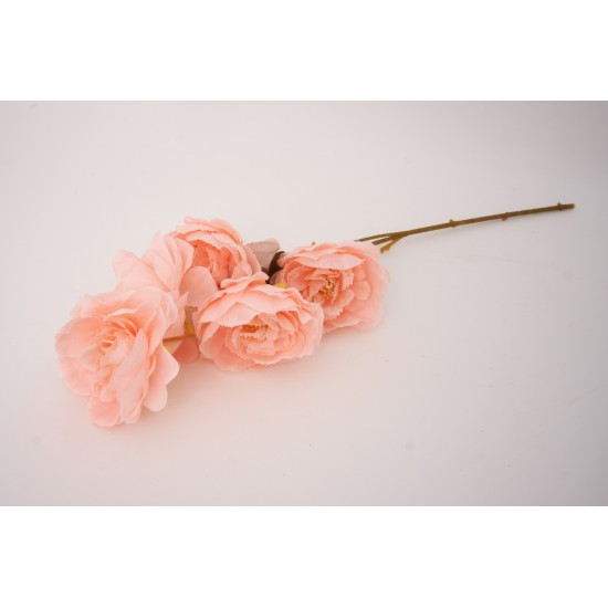 Fir flori artificiale, culoare roz, H 50 cm, B.S.P. / AN101-4