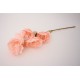 Fir flori artificiale, culoare roz, H 50 cm, B.S.P. / AN101-4