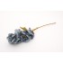 Fir flori artificiale, culoare albastru, H 50 cm, B.S.P. / AN101-1
