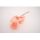 Fir flori artificiale, culoare roz, H 50 cm, B.S.P. / AN101-4