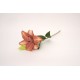 Fir crin din silicon, culoare portocaliu, H 50 cm, B.S.P. / AN107-6