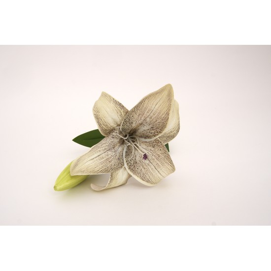 Fir crin din silicon, culoare maro deschis, H 50 cm, B.S.P. / AN107-2