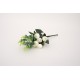 Buchet bujori + eucalpit artificial, culoare alb, H 30 cm, B.S.P. / AN111-1
