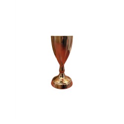 Suport pentru flori, culaore auriu, H 23 cm, B.S.P. / AN164